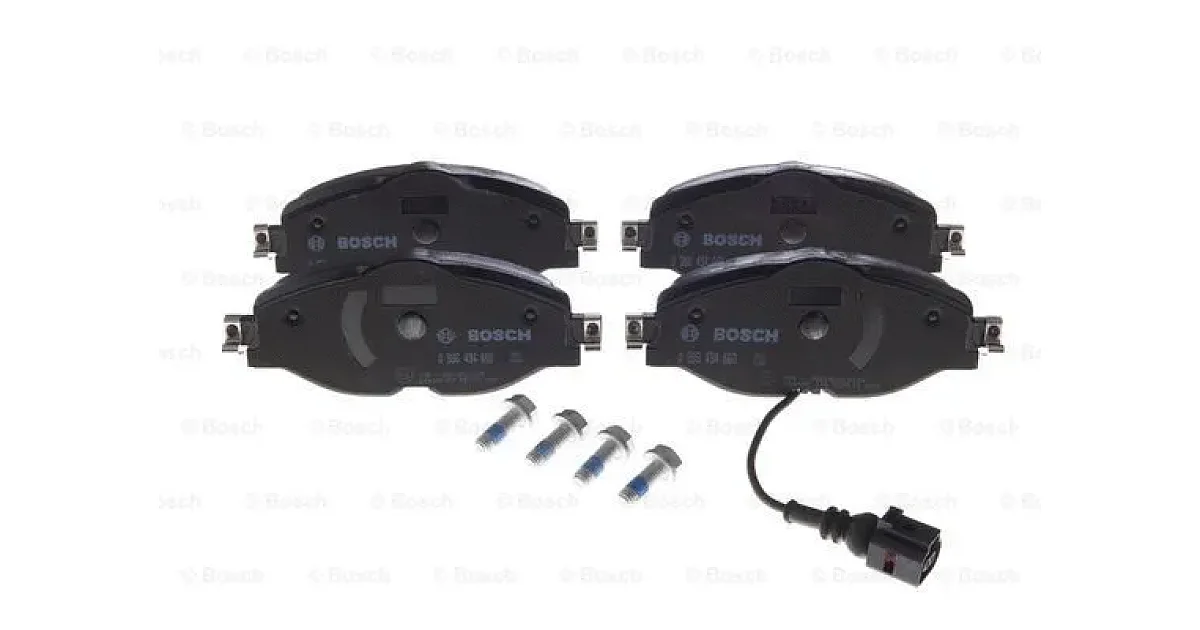 0986494660 - BOSCH - Комплект тормозных колодок, дисковый тормоз