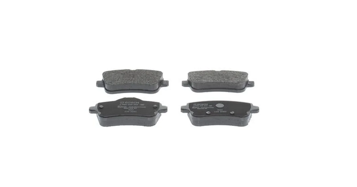 0986495403 - BOSCH - Комплект тормозных колодок, дисковый тормоз