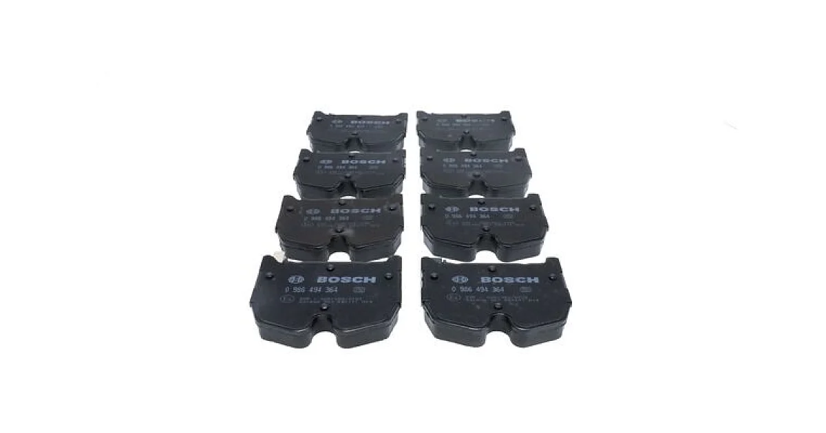 0986494364 - BOSCH - Комплект тормозных колодок, дисковый тормоз