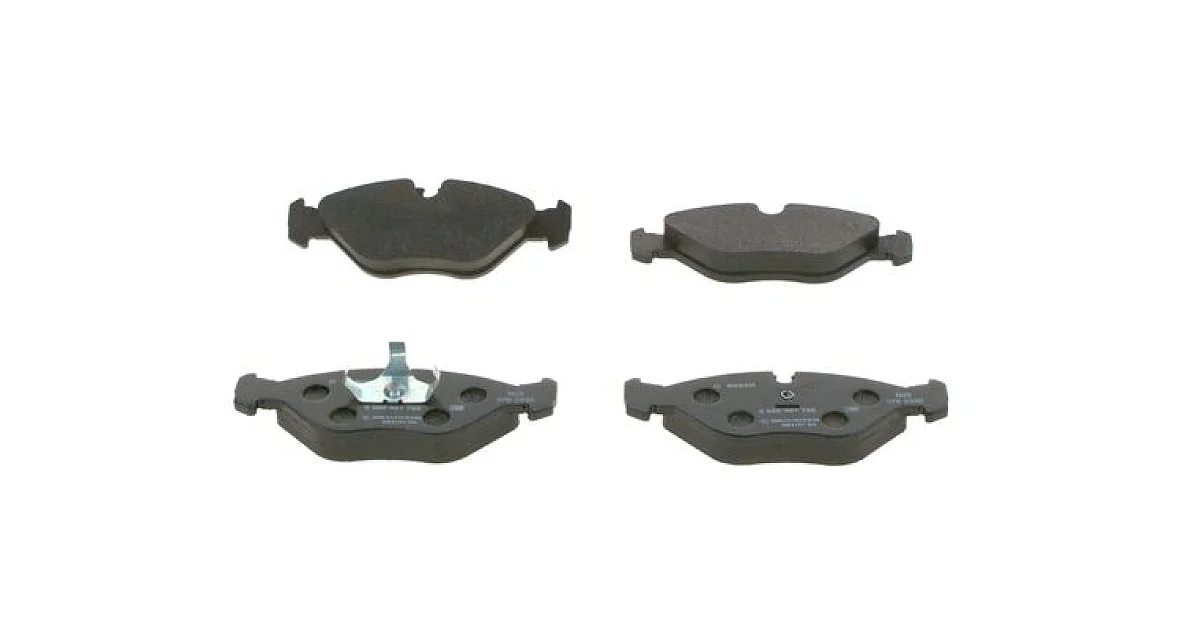 0986461766 - BOSCH - Комплект тормозных колодок, дисковый тормоз