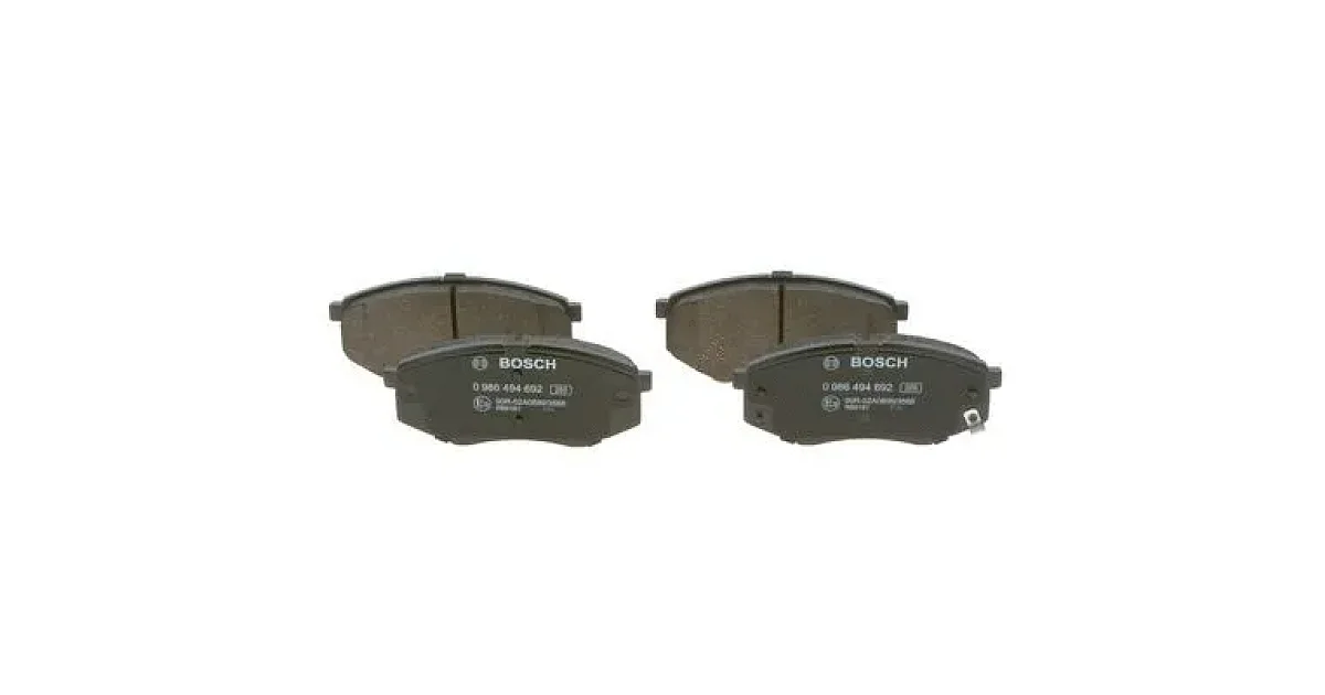 0986494692 - BOSCH - Комплект тормозных колодок, дисковый тормоз