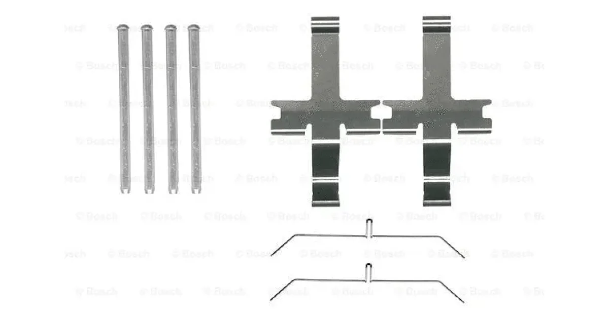 1987474485 - BOSCH - Комплектующие, колодки дискового тормоза