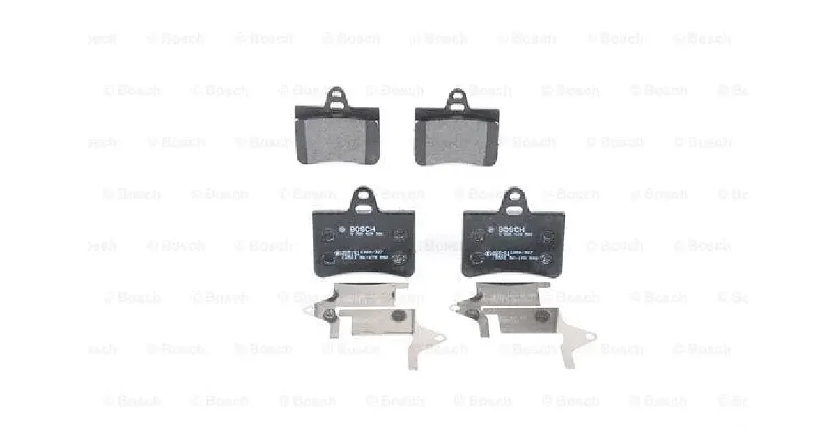 0986424580 - BOSCH - Комплект тормозных колодок, дисковый тормоз