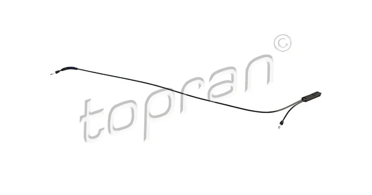 410138 - TOPRAN - Тросик замка капота