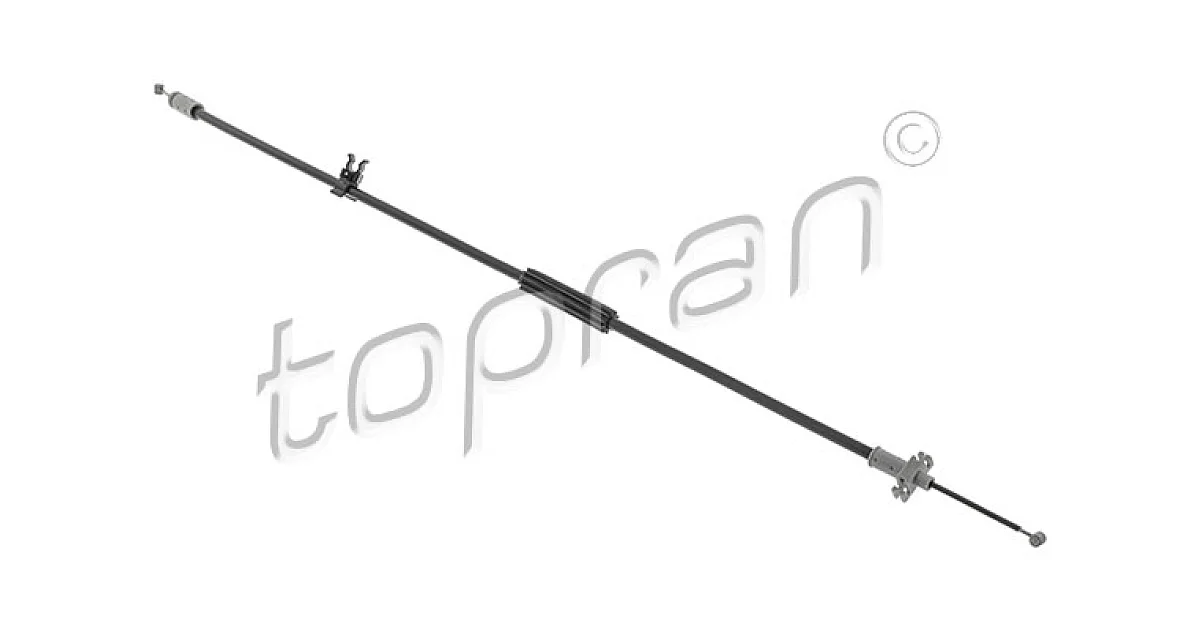 601819 - TOPRAN - Трос, замок двери
