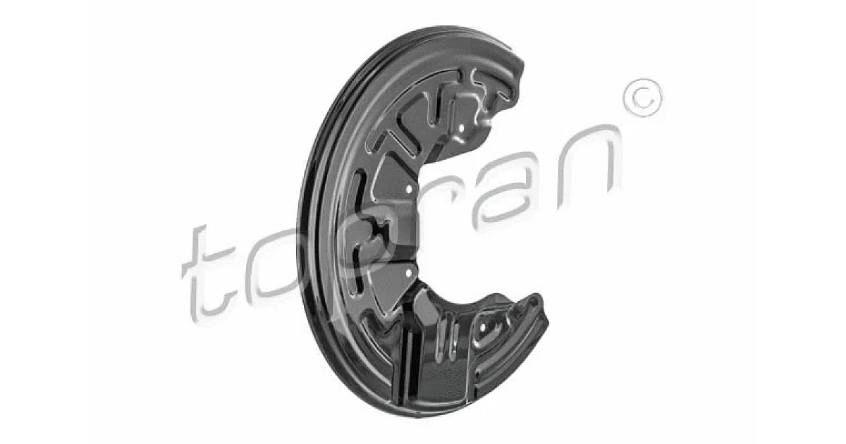 TOPRAN - 116833 - Отражатель, диск тормозного механизма