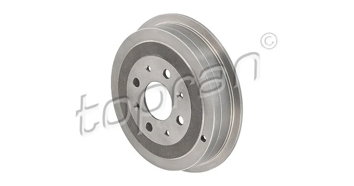 TOPRAN 207 656, Тормозной барабан
