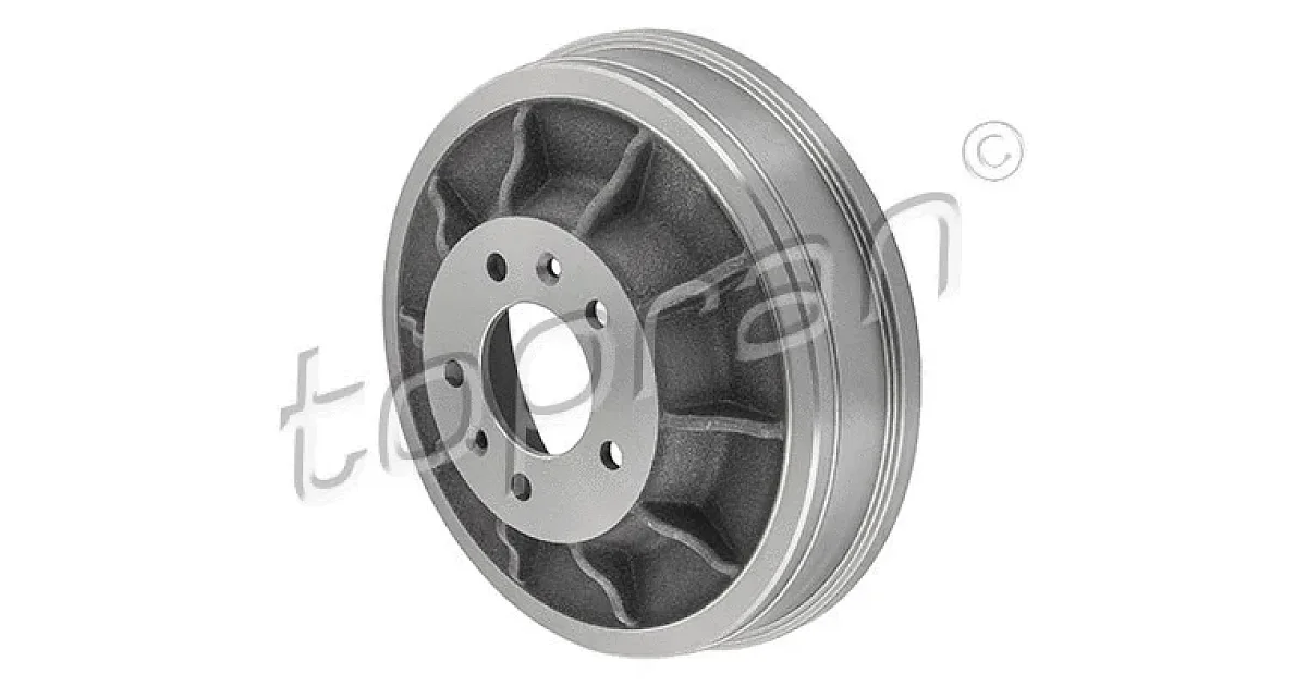 TOPRAN 723 802, Тормозной барабан