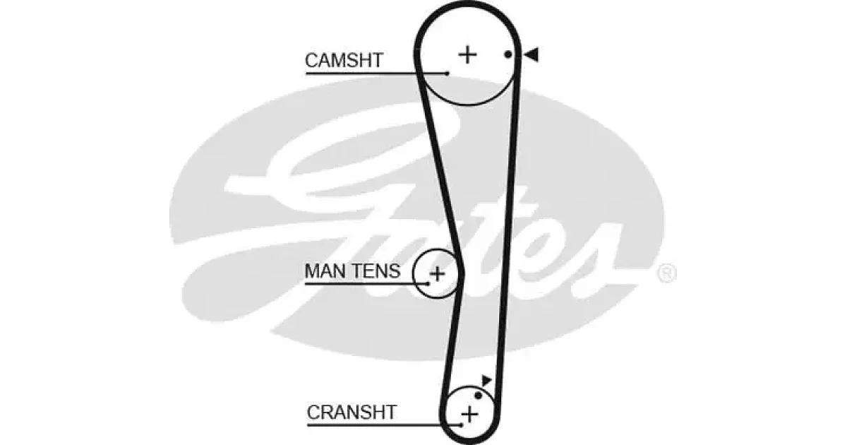 5687XS - GATES - Зубчатый ремень