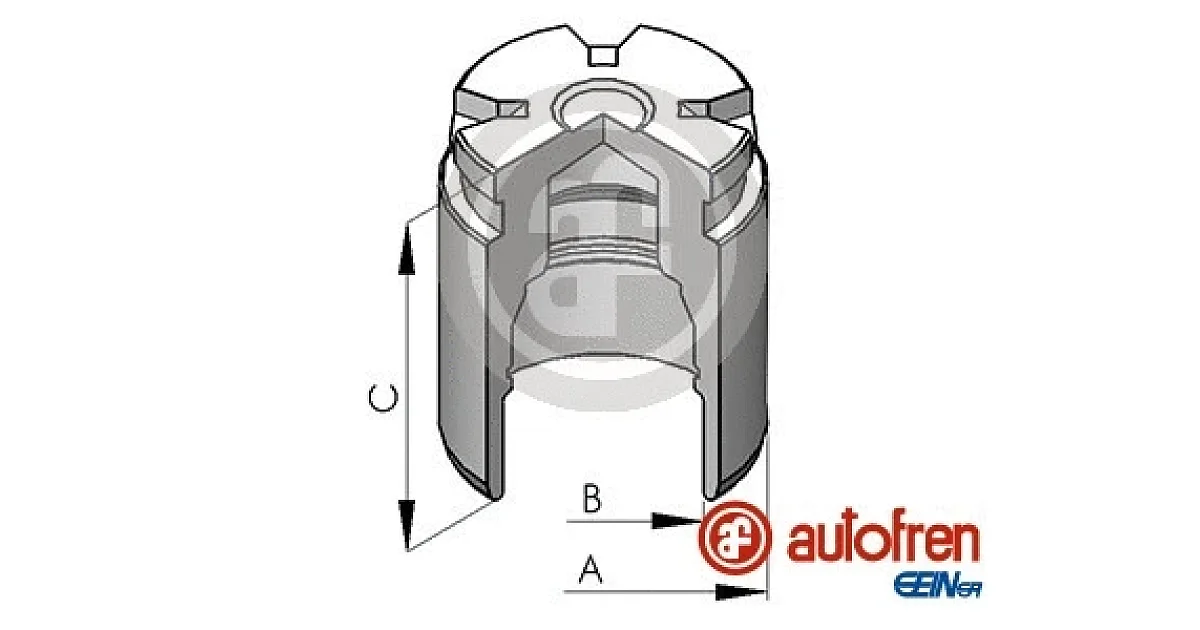 D025530 - AUTOFREN - Поршень, корпус скобы тормоза
