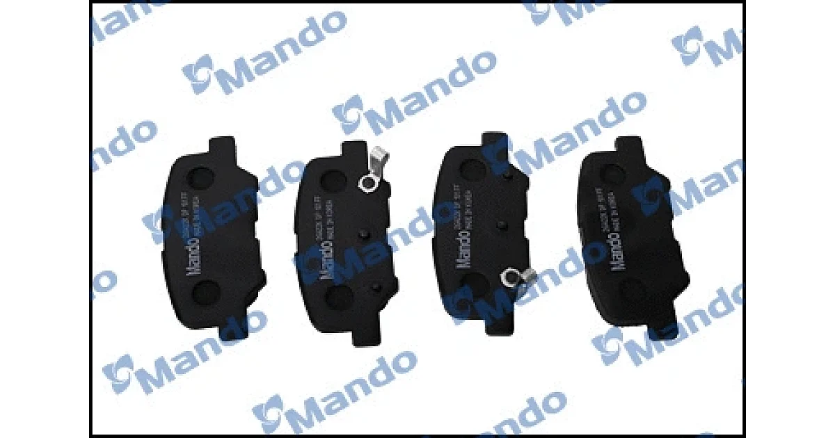 MANDO MPA17, Комплект тормозных колодок, дисковый тормоз