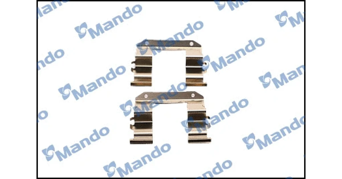 MANDO EX0000000627, Комплектующие, колодки дискового тормоза