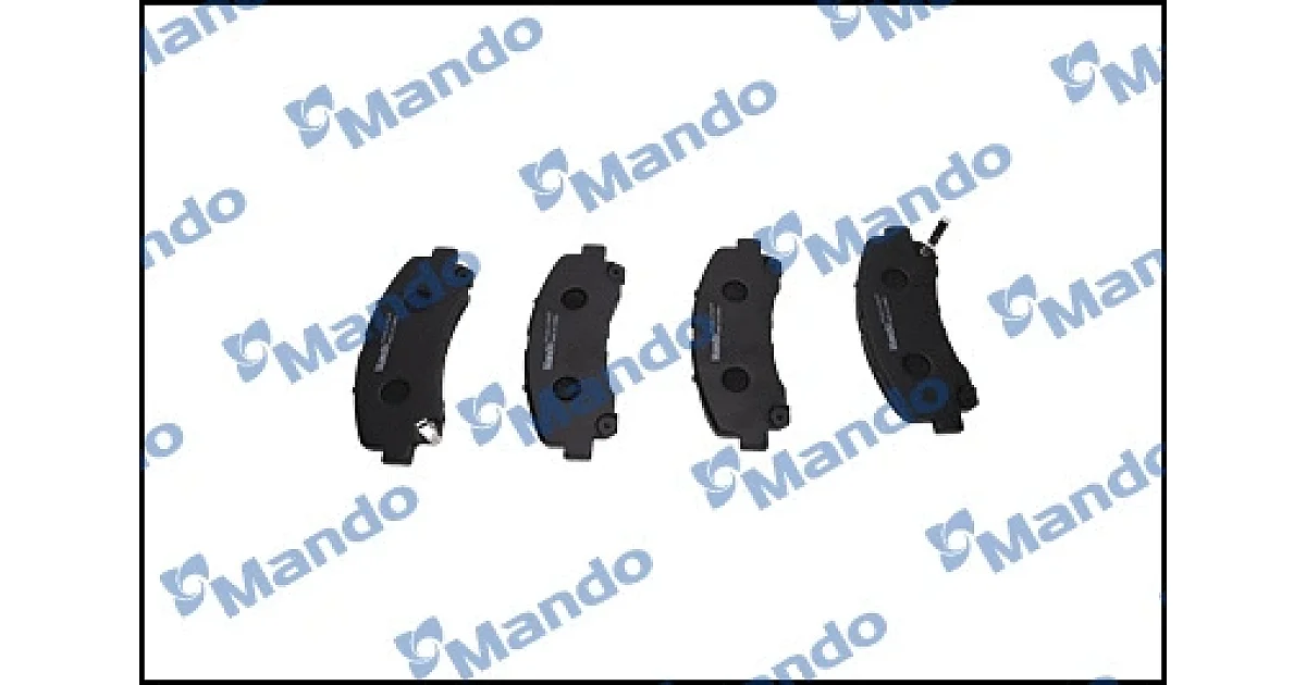 MANDO MPI04, Комплект тормозных колодок, дисковый тормоз