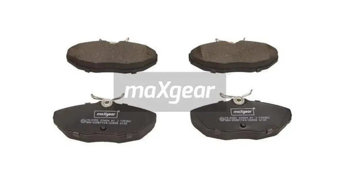 192951 - MAXGEAR - Комплект тормозных колодок, дисковый тормоз