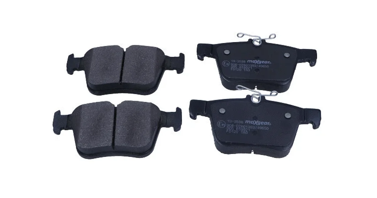 193598 - MAXGEAR - Комплект тормозных колодок, дисковый тормоз