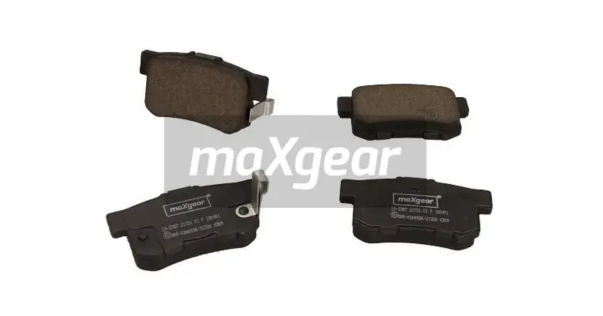 MAXGEAR 19-3387 (193387), Комплект тормозных колодок, дисковый тормоз
