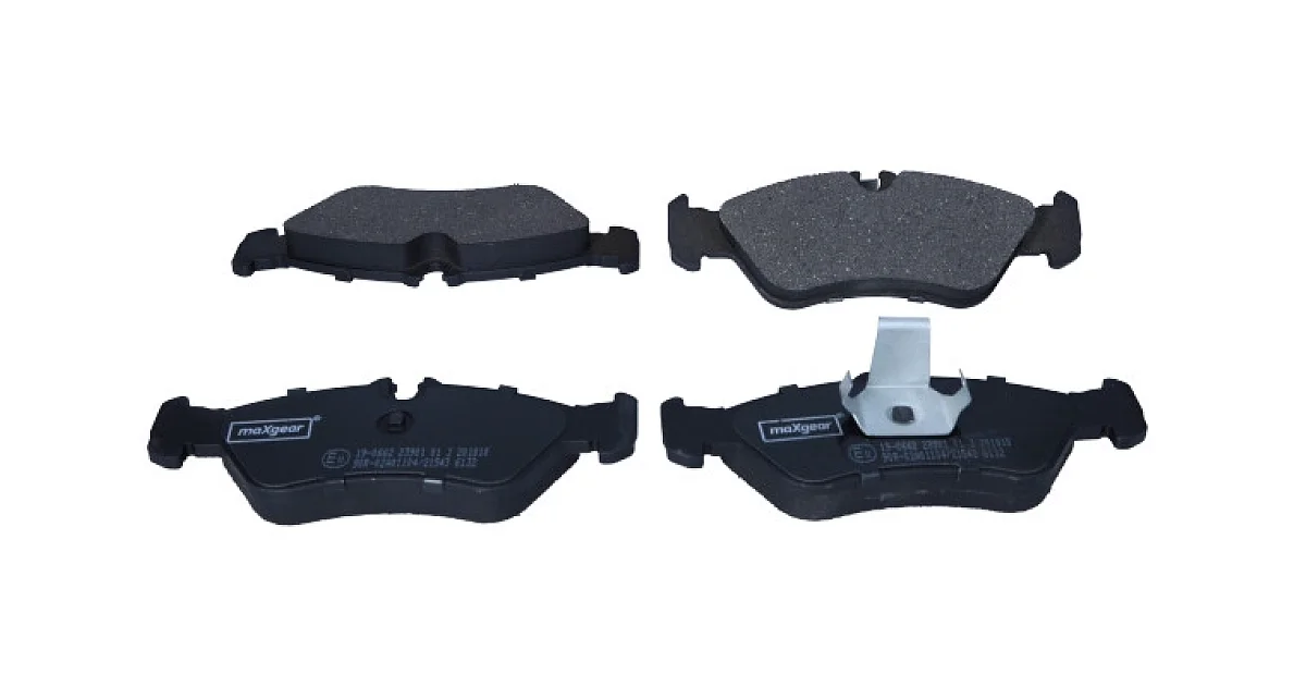 190662 - MAXGEAR - Комплект тормозных колодок, дисковый тормоз
