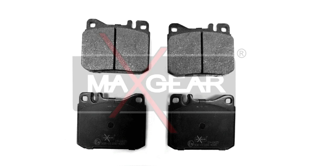 190435 - MAXGEAR - Комплект тормозных колодок, дисковый тормоз