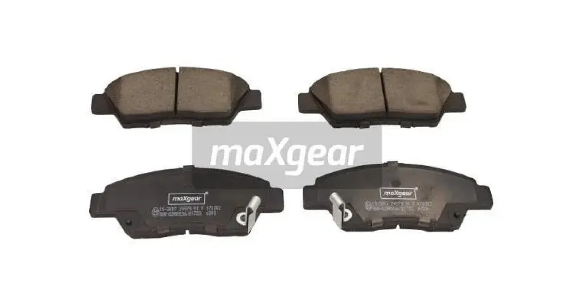 193007 - MAXGEAR - Комплект тормозных колодок, дисковый тормоз