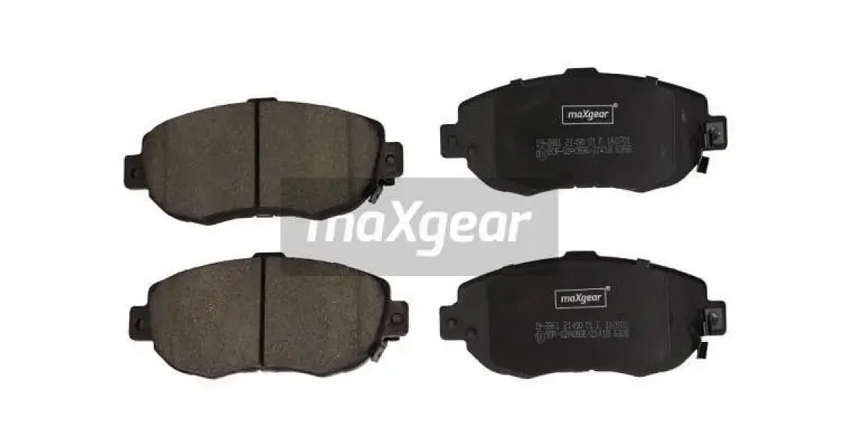 192861 - MAXGEAR - Комплект тормозных колодок, дисковый тормоз