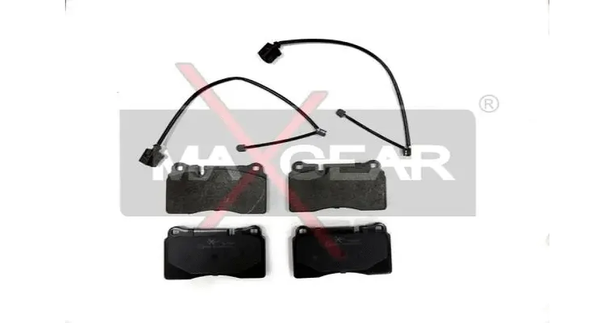 190567 - MAXGEAR - Комплект тормозных колодок, дисковый тормоз