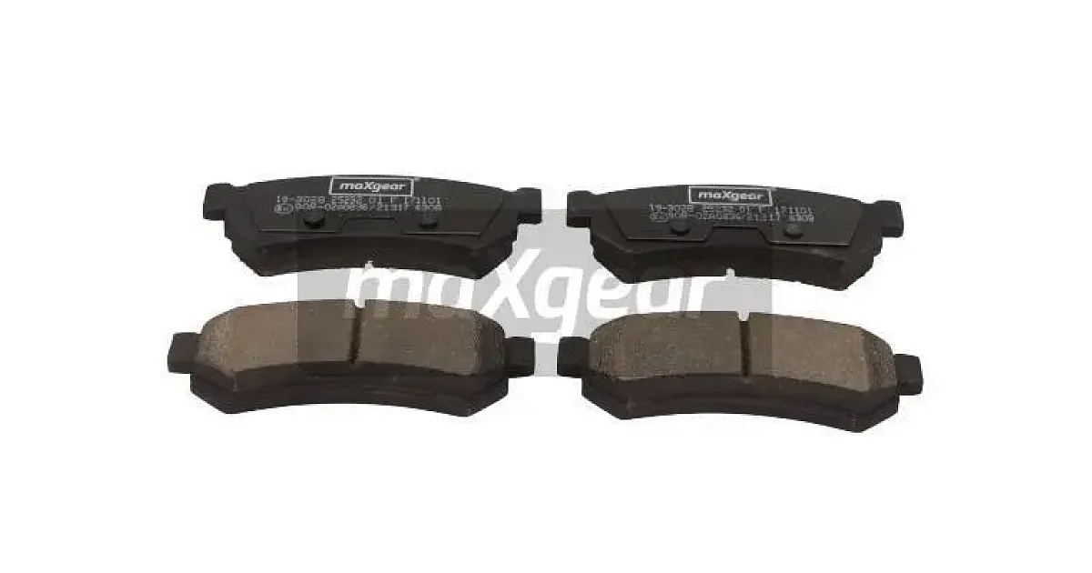 193028 - MAXGEAR - Комплект тормозных колодок, дисковый тормоз