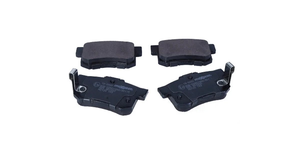 190432 - MAXGEAR - Комплект тормозных колодок, дисковый тормоз