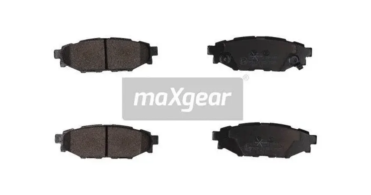 191447 - MAXGEAR - Комплект тормозных колодок, дисковый тормоз