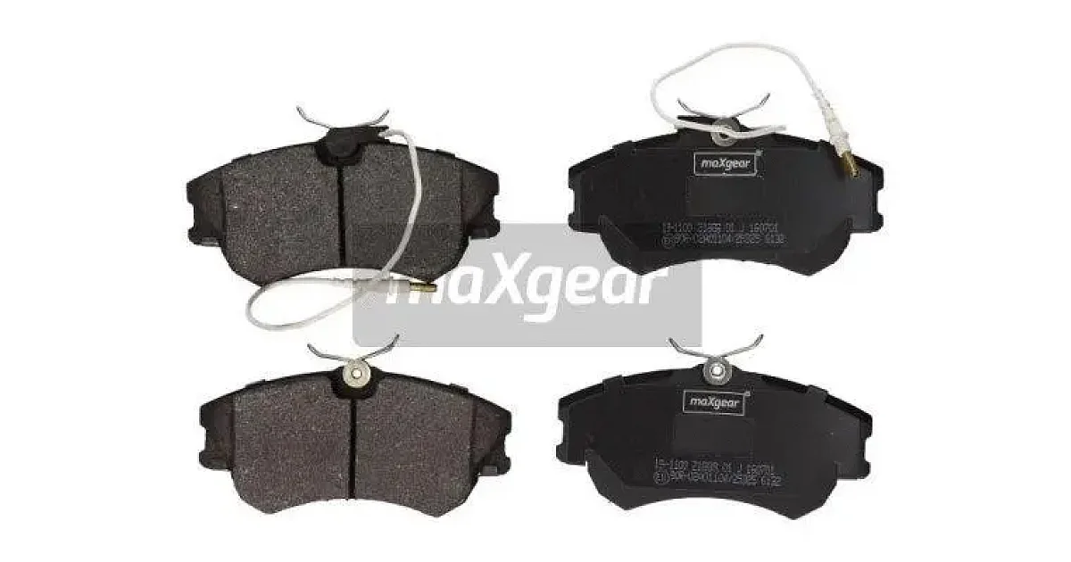 191100 - MAXGEAR - Комплект тормозных колодок, дисковый тормоз