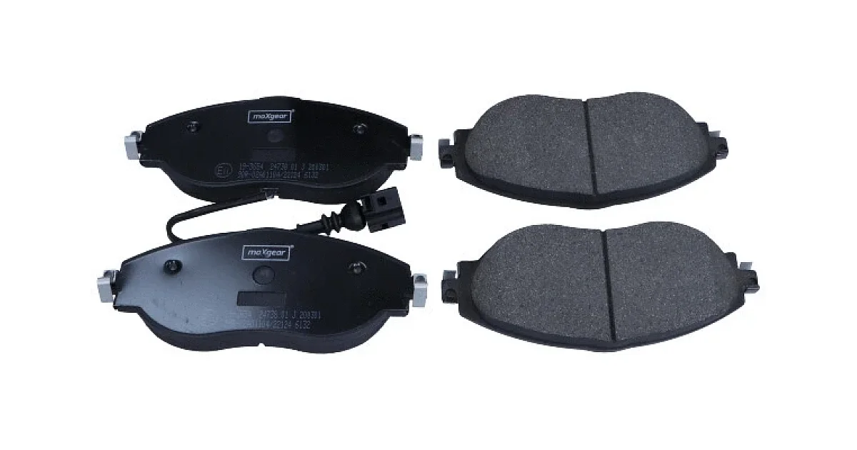193654 - MAXGEAR - Комплект тормозных колодок, дисковый тормоз