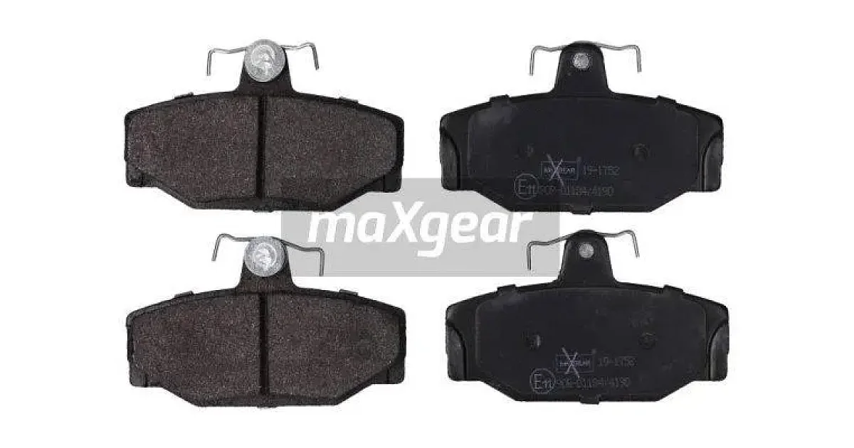 191752 - MAXGEAR - Комплект тормозных колодок, дисковый тормоз