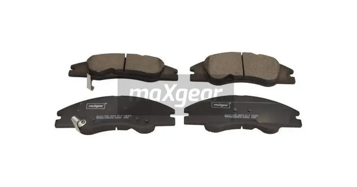 191435 - MAXGEAR - Комплект тормозных колодок, дисковый тормоз