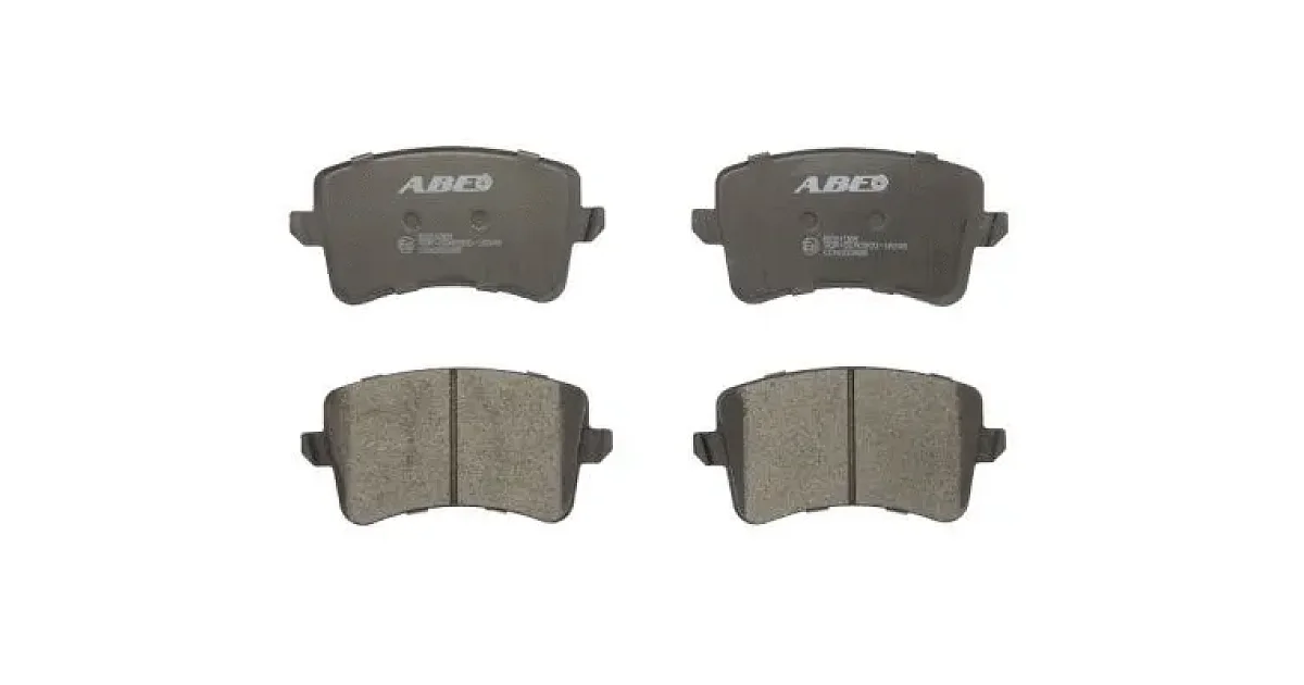 ABE C2A005ABE, Комплект тормозных колодок, дисковый тормоз