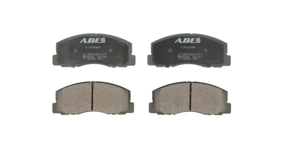 ABE C15025ABE, Комплект тормозных колодок, дисковый тормоз