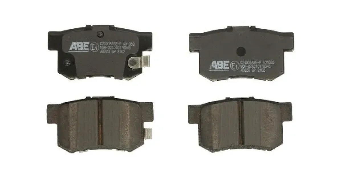 ABE C24005ABE-P, Комплект тормозных колодок, дисковый тормоз