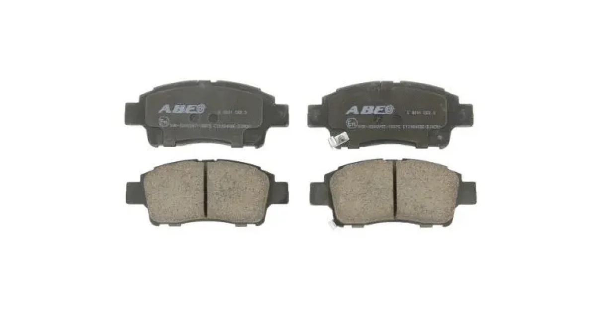 C12084ABE - ABE - Комплект тормозных колодок, дисковый тормоз