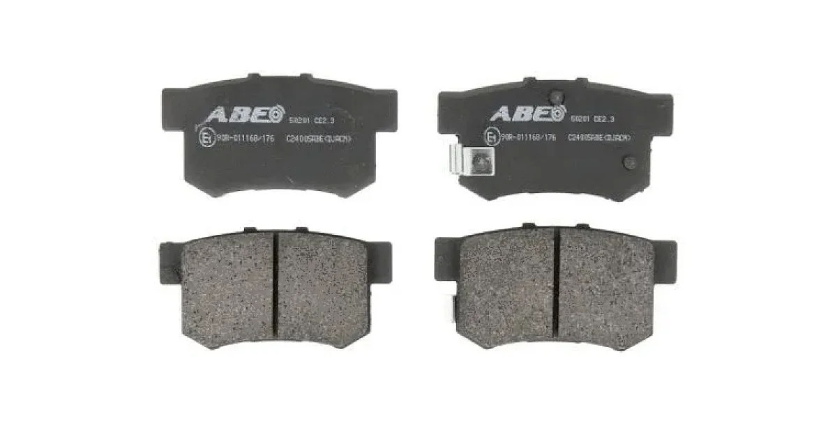 ABE C24005ABE, Комплект тормозных колодок, дисковый тормоз