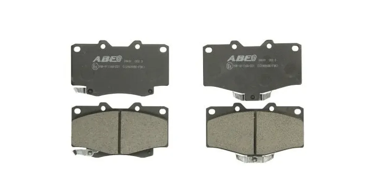 ABE C12089ABE, Комплект тормозных колодок, дисковый тормоз