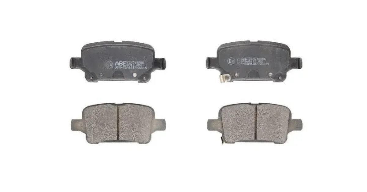 ABE C2X016ABE, Комплект тормозных колодок, дисковый тормоз