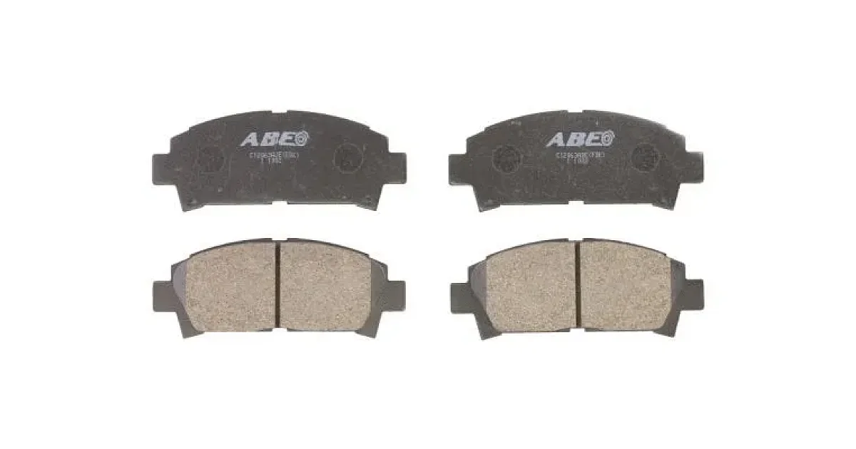 ABE C12063ABE, Комплект тормозных колодок, дисковый тормоз