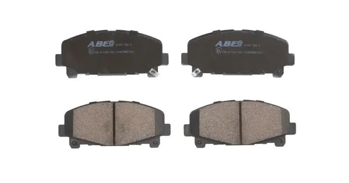 C14057ABE - ABE - Комплект тормозных колодок, дисковый тормоз