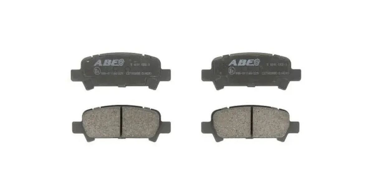 ABE C27002ABE, Комплект тормозных колодок, дисковый тормоз