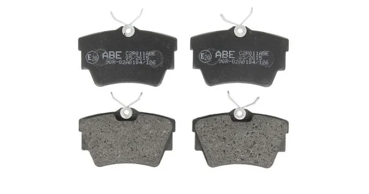 C2R011ABE - ABE - Комплект тормозных колодок, дисковый тормоз