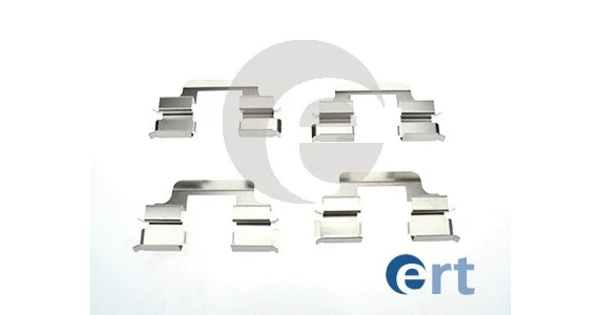 ERT 420077, Комплектующие, колодки дискового тормоза