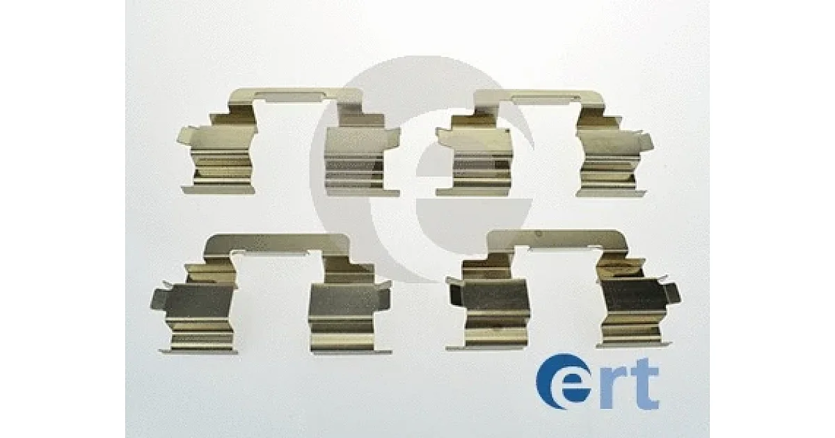 ERT 420142, Комплектующие, колодки дискового тормоза