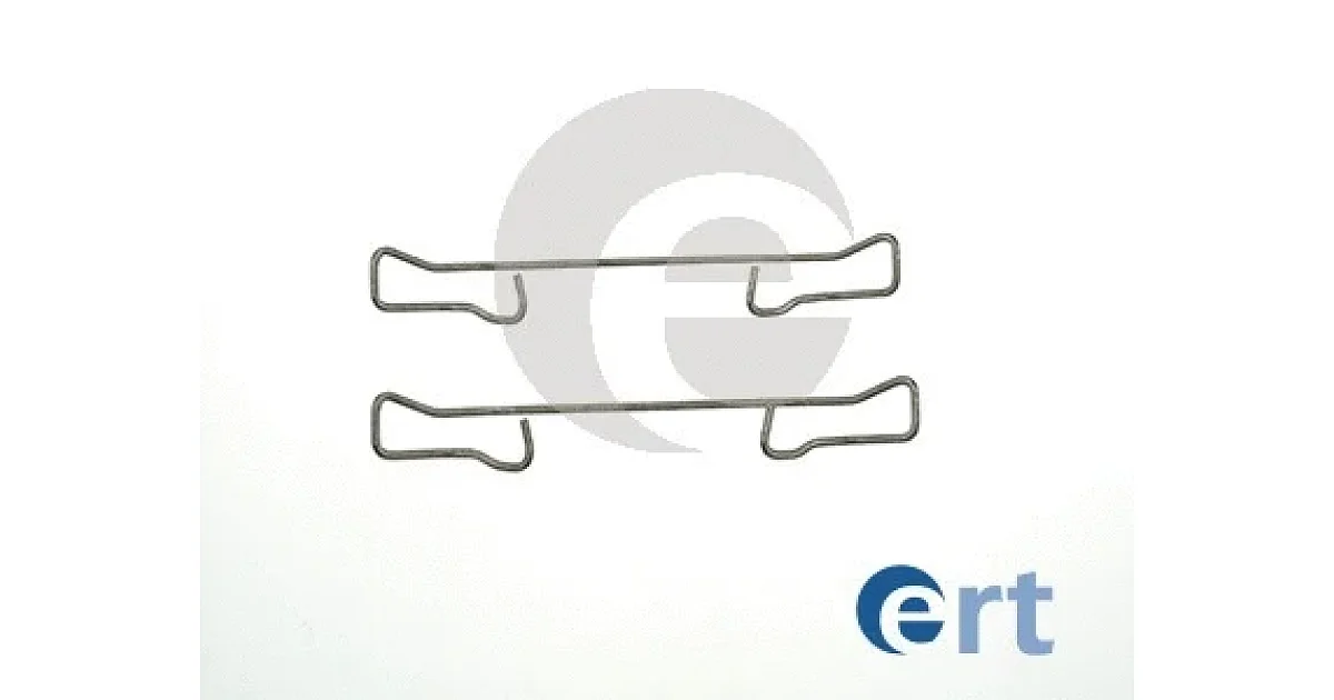 ERT 420010, Комплектующие, колодки дискового тормоза