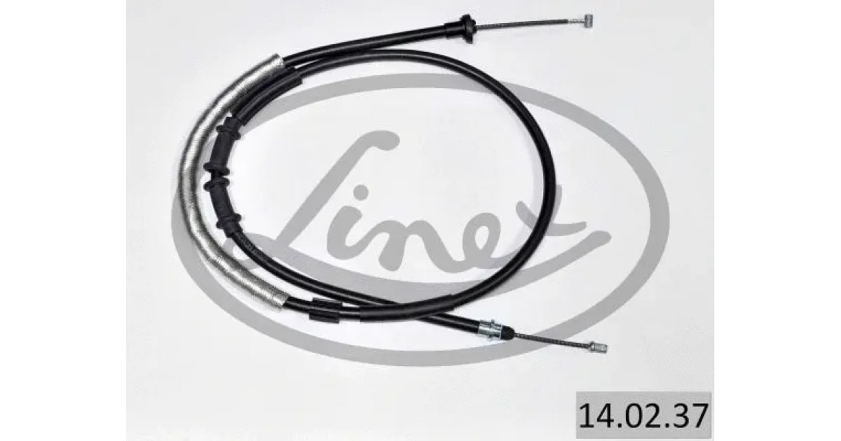 LINEX 14.02.37 (140237), Тросик, cтояночный тормоз