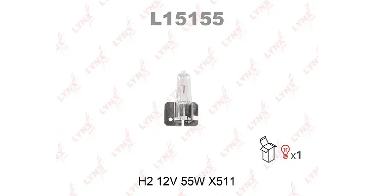 L15155 - LYNXAUTO - Лампа накаливания