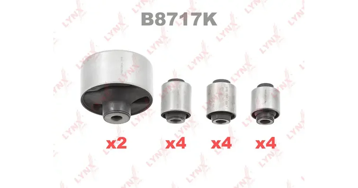 B8717K - LYNXAUTO - Подвеска, рычаг независимой подвески колеса