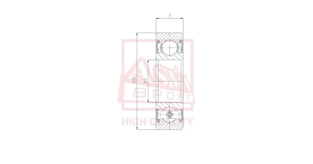 AB103009 - ASVA - Подшипник